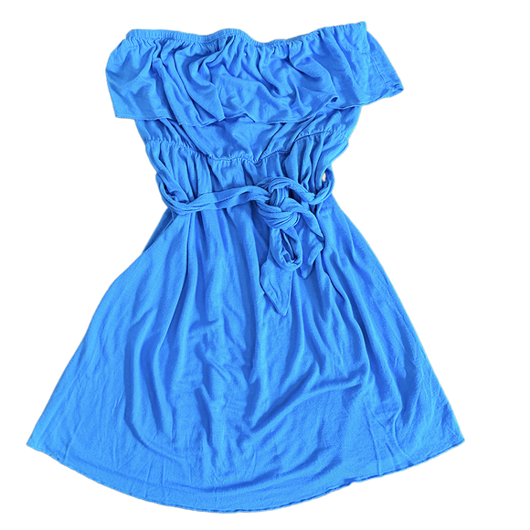 Old Navy Summer Tube Tunic Mini dress Medium in Blue - Picture 7 of 7